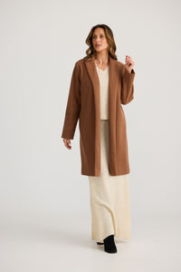 Brave & True | Bella Coat - Chestnut