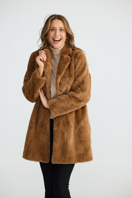 Brave & True | Jungle Coat - Nut