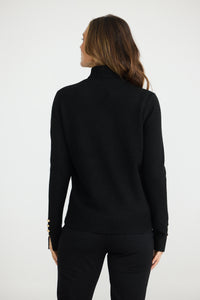 Brave + True | Pilot Knit Top - Black