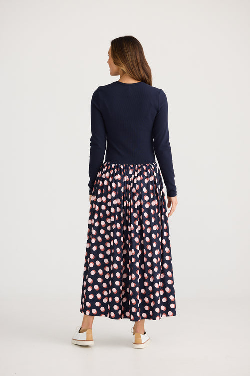 Brave & True | Daphne Dress - Irregular Spot