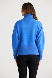 Brave + True | Sophie Knit Jumper - Mediterranean Blue