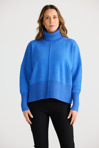 Brave + True | Sophie Knit Jumper - Mediterranean Blue