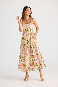 Brave + True | Gelato Midi Dress - Zoe's Garden