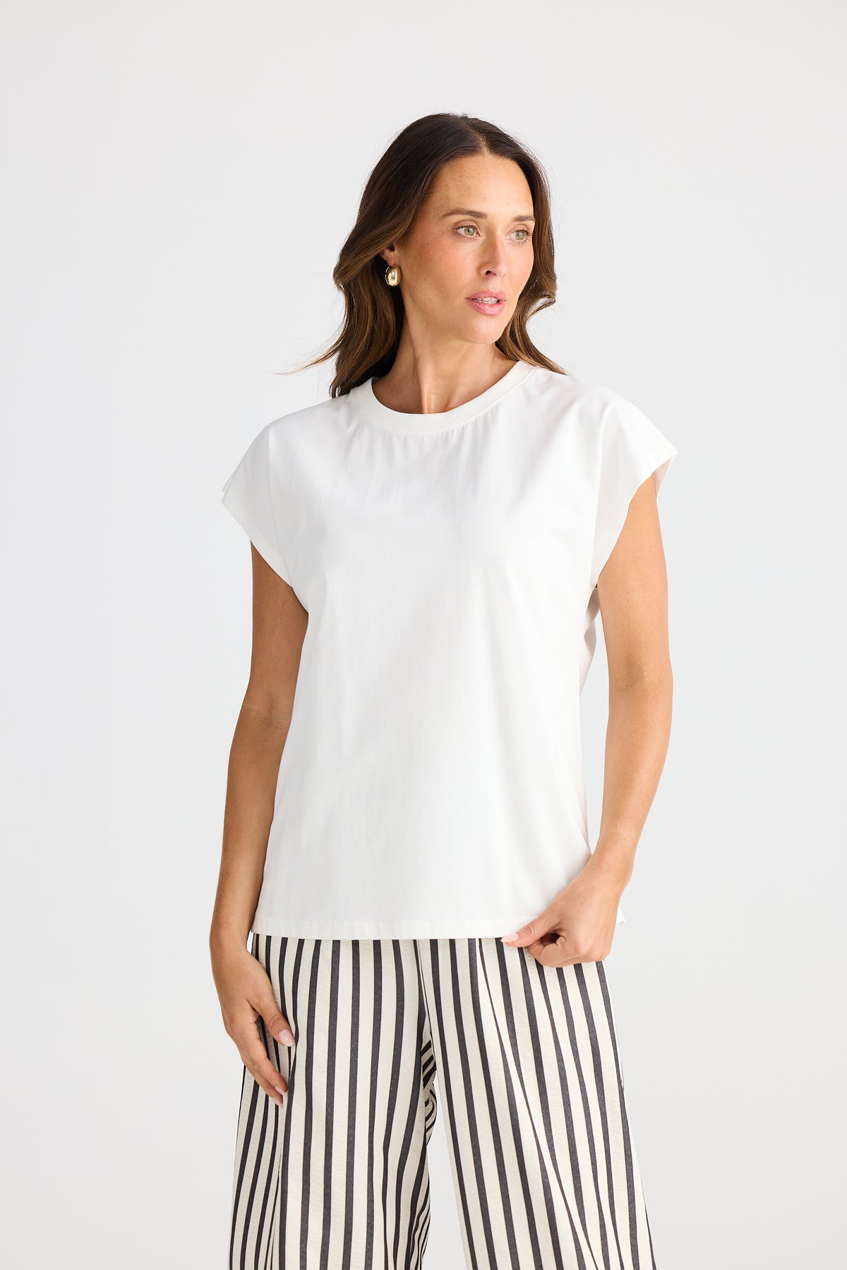 Brave & True | Michel T-Shirt - White