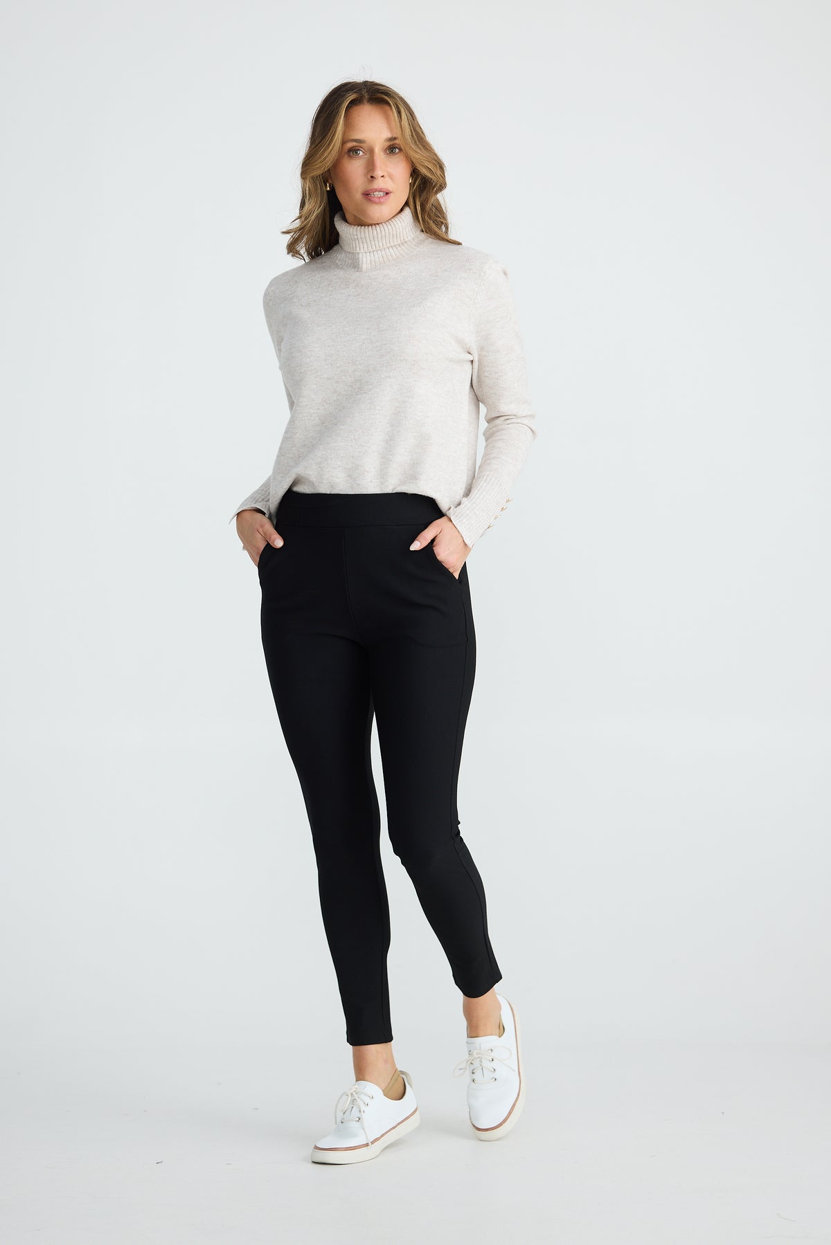 Brave + True | Runway Pant - Navy