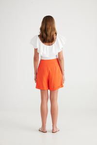 Brave + True | Kelley Shorts - Mandarin