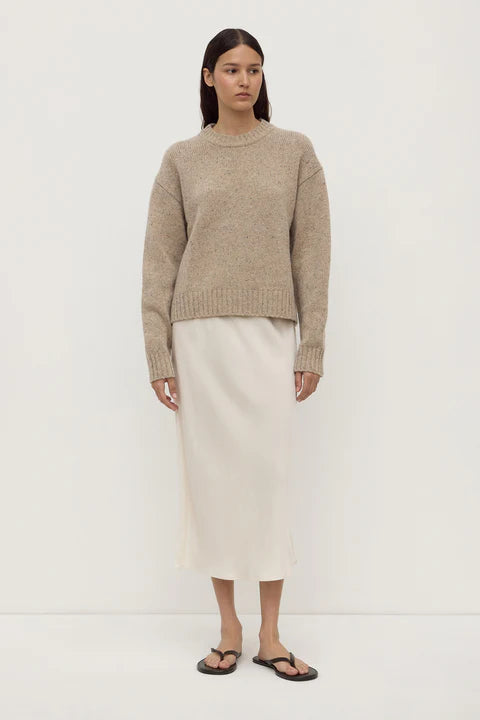 Assembly Label | Beau Merino Wool Knit - Stone Marle