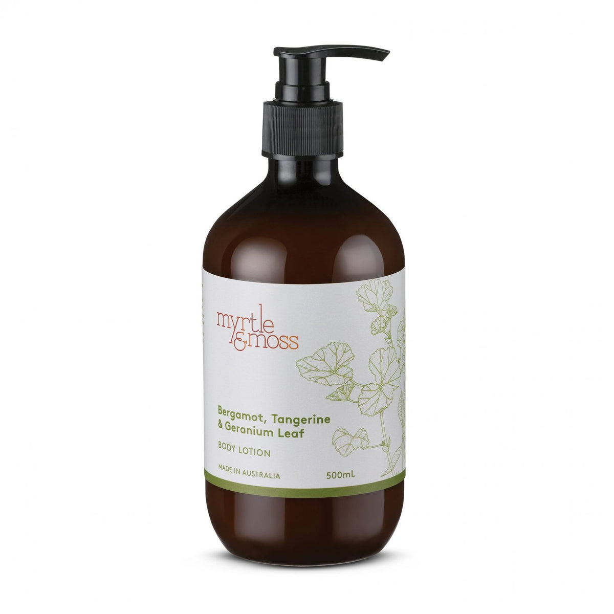 Myrtle & Moss | Bergamot, Tangerine & Geranium Leaf Body Lotion