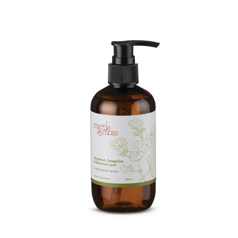 Myrtle & Moss | Mandarin, Lemon Myrtle & Orange Peel Hand & Body Wash