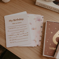 Fox & Fallow | Baby Milestone Cards - Boho