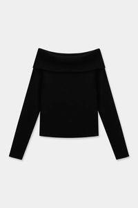 Assembly Label | Cari Off-Shoulder Merino Wool Top