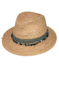 Christine Raffia Fedora - 3 Colourways