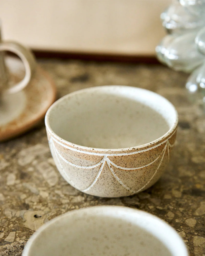 Robert Gordon | Condiment Bowls w Etching 3pk - Natural Entertainer