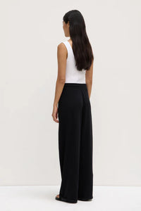 Assembly Label | Cotton Cashmere Lounge Pant - Black