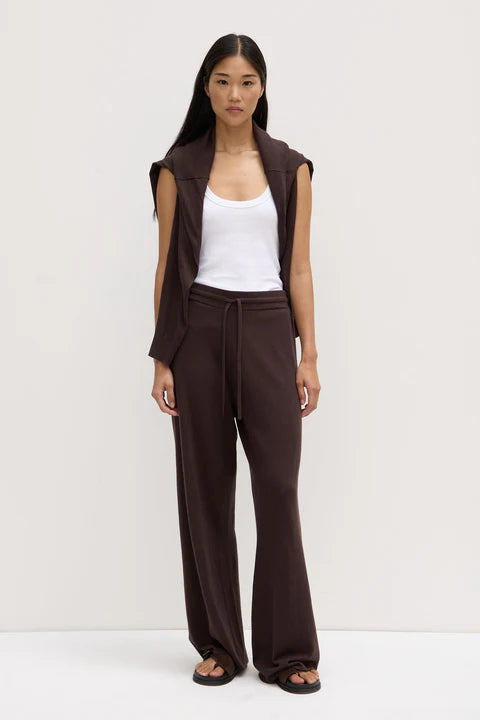 Assembly Label | Cotton Cashmere Lounge Pant - Ganache