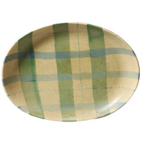 Robert Gordon | Curved Oval Tray in Cinnamon Christmas