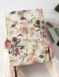 2025 Teachers Planner - Peony