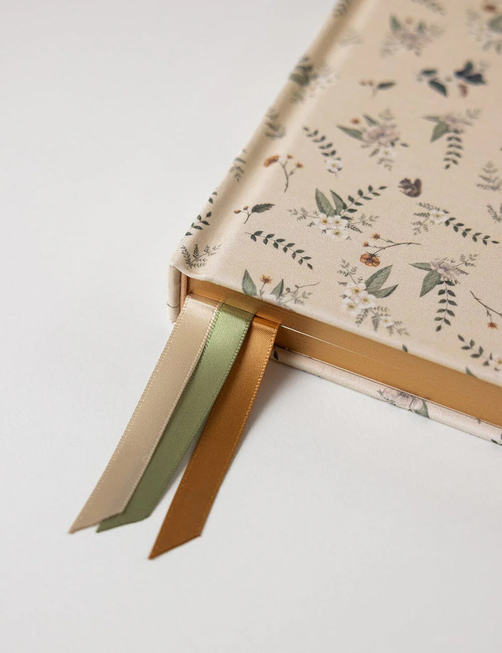 Bespoke Letterpress |  2026 Desktop Linen Bound Planner - Button Fern