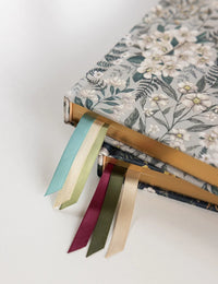 Bespoke Letterpress | 2026 Teachers A4 Planner - Ivory Garden
