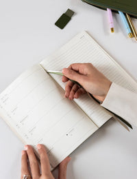 Bespoke Letterpress |  2026 Weekly Planner Notebook - Fairy Wren