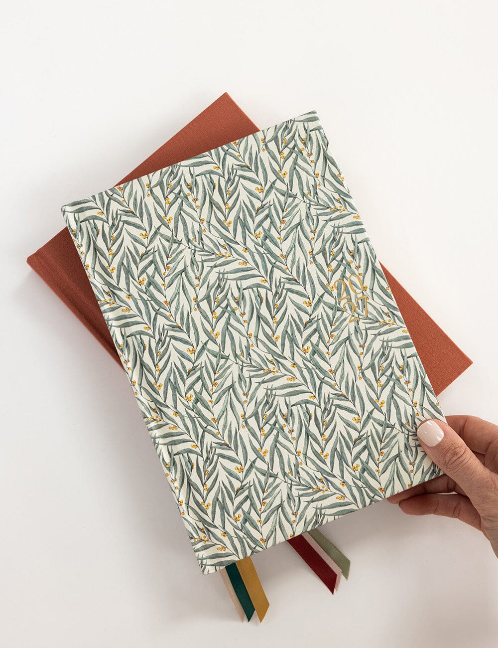 Bespoke Letterpress | 2027 Desktop Planner - Golden Wattle