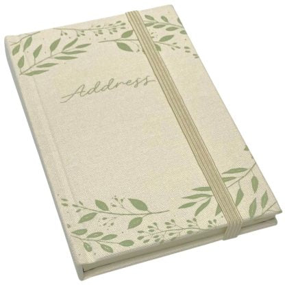 Address Book - Leaves A6