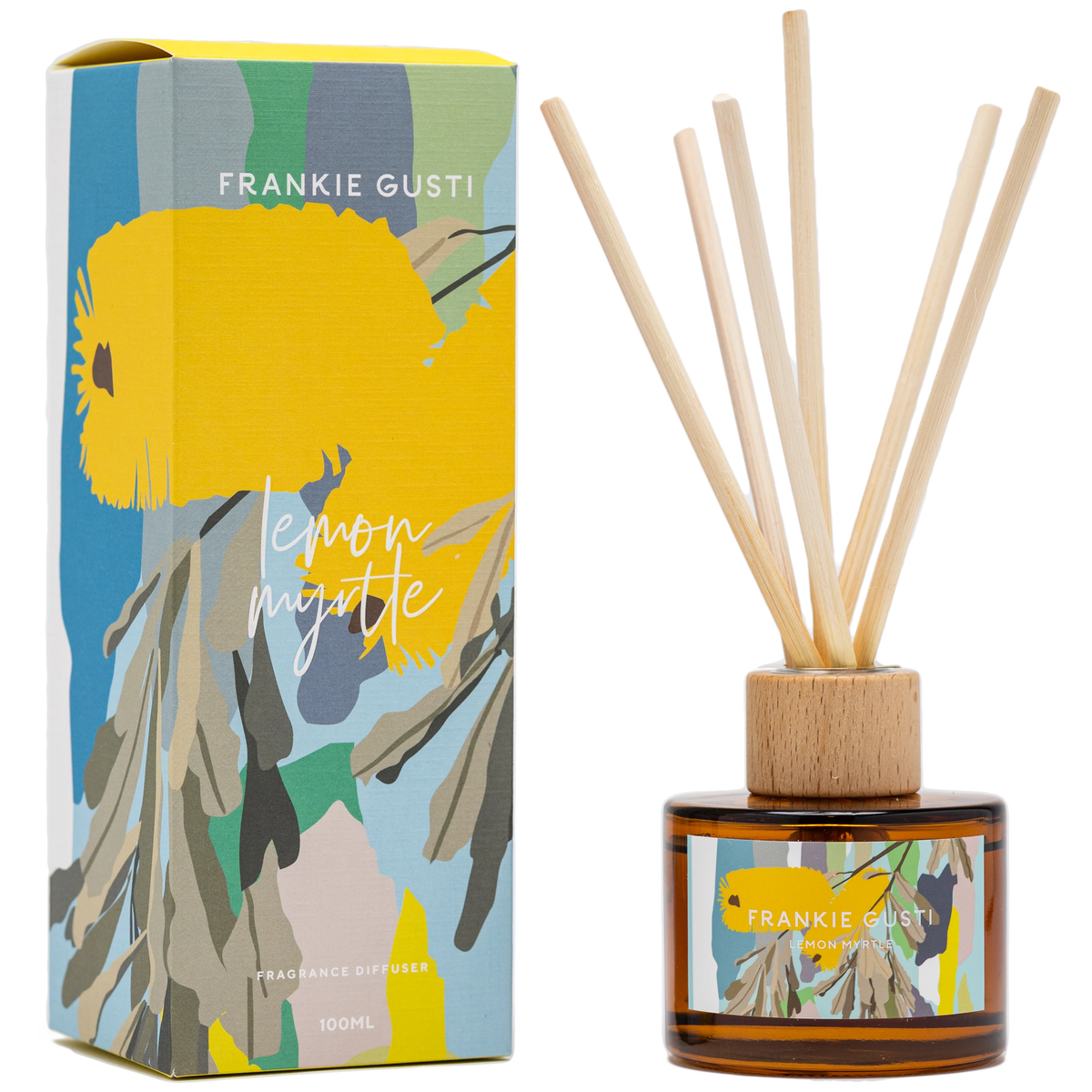 Frankie Gusti | Lemon Myrtle Candle or Diffuser