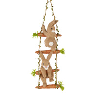 Hanging Bunny Carrot Ladder