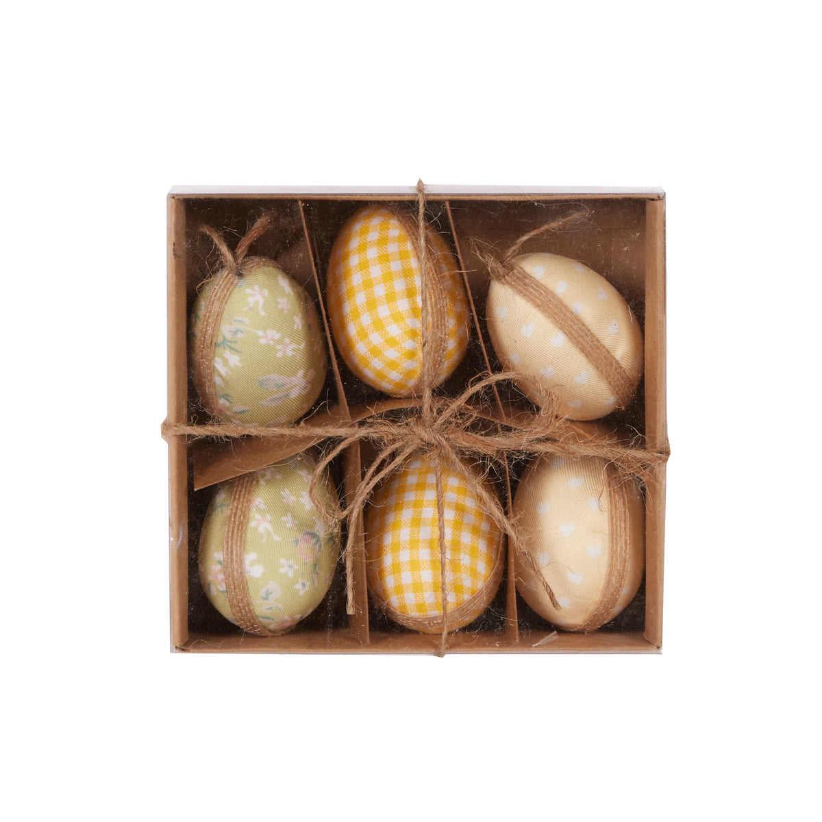 Paisley Meadow Fabric Egg Gift Box