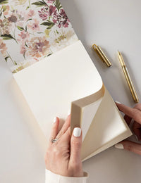 Bespoke Letterpress | Peony Notepad Jotter