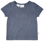 Toshi | Dreamtime Organic Short Sleeve Logo Tee - Moonlight