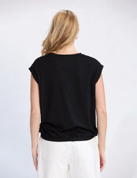 Stella + Gemma | Tara Top - Black
