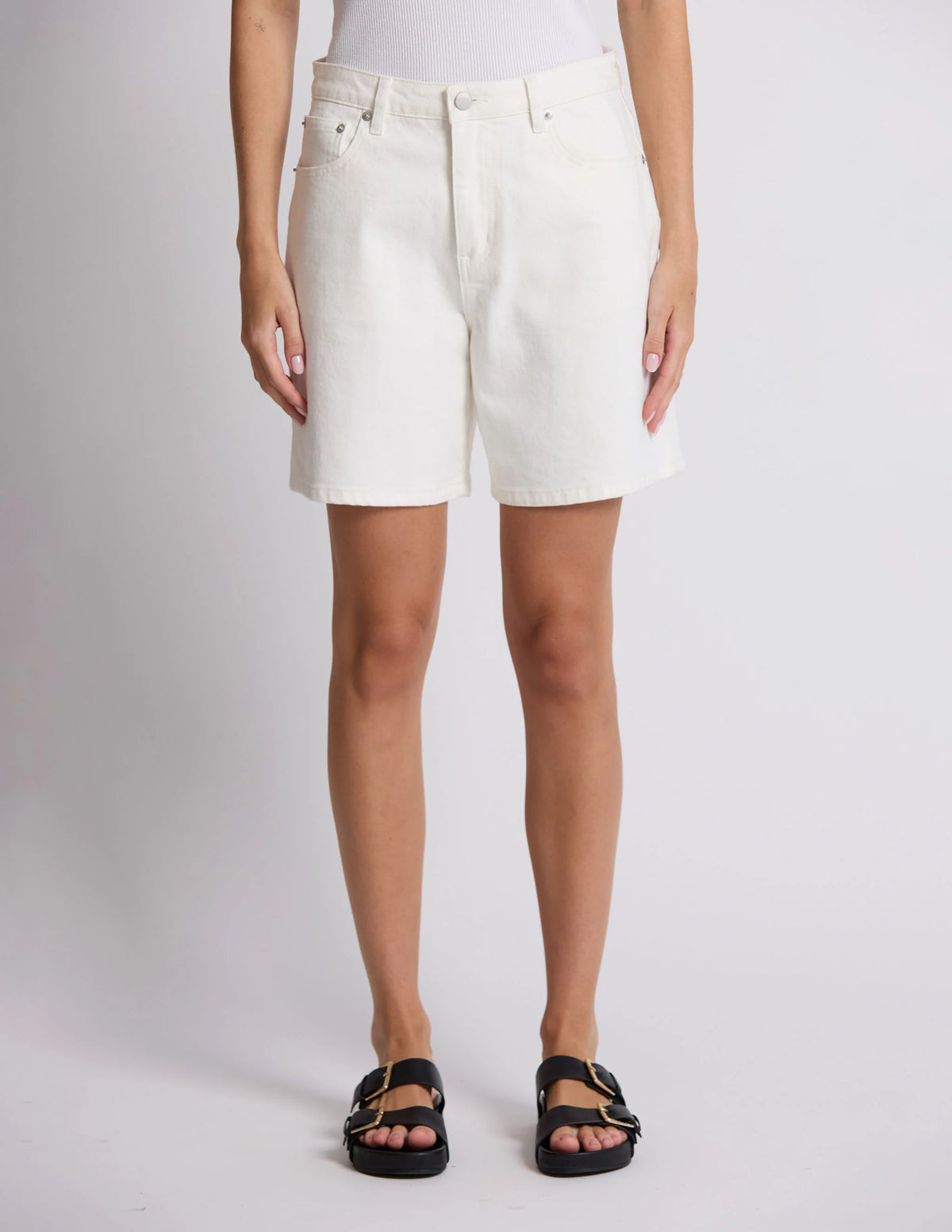 Stella & Gemma | Emily Shorts - White