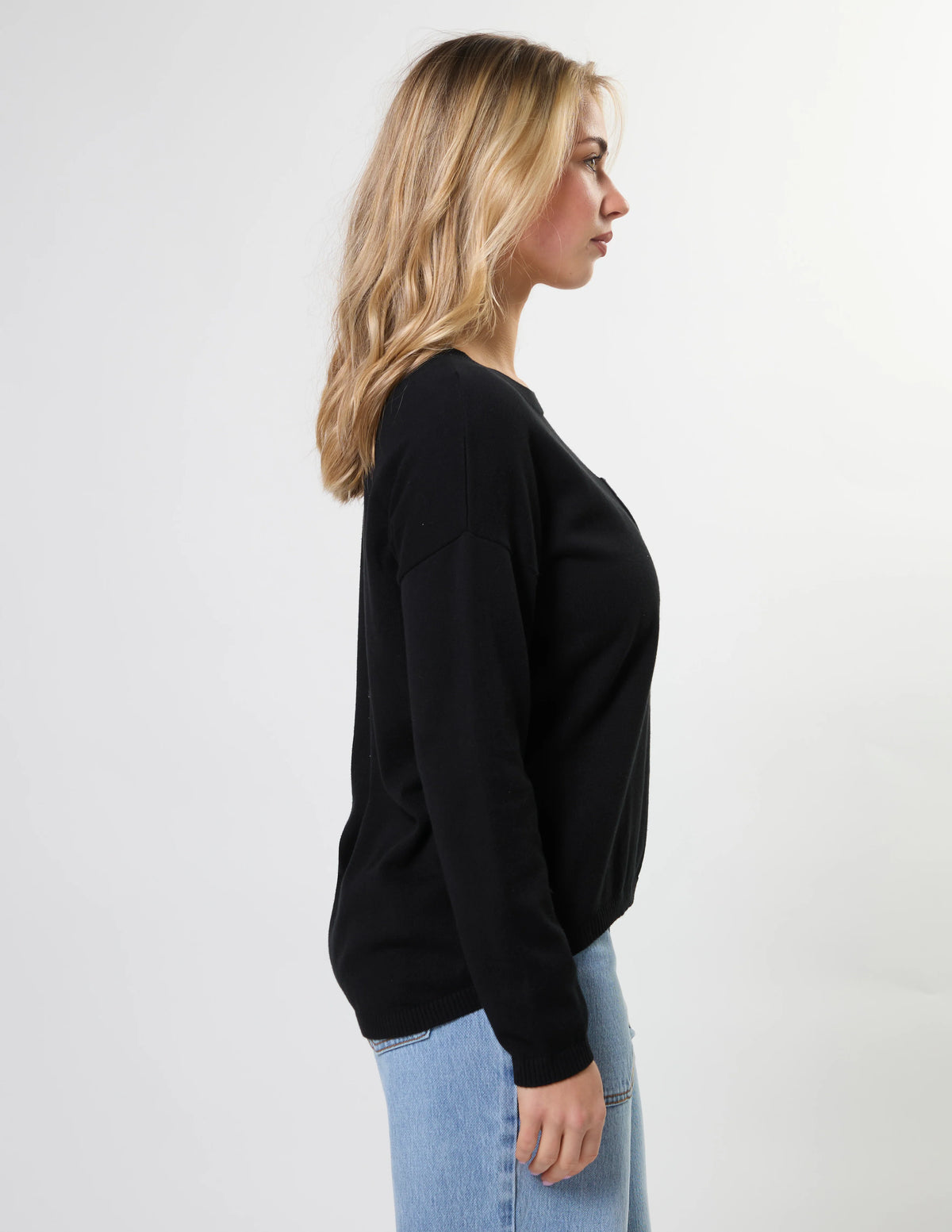Stella + Gemma | Street Pocket Jumper - Black