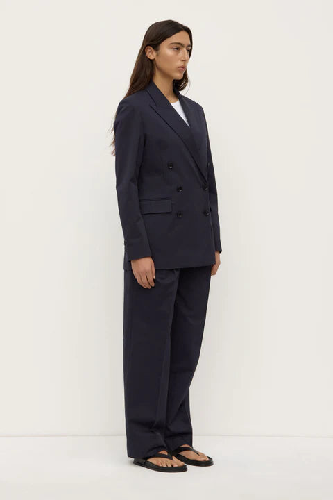 Assembly Label | Ellen Double Breasted Blazer - Navy