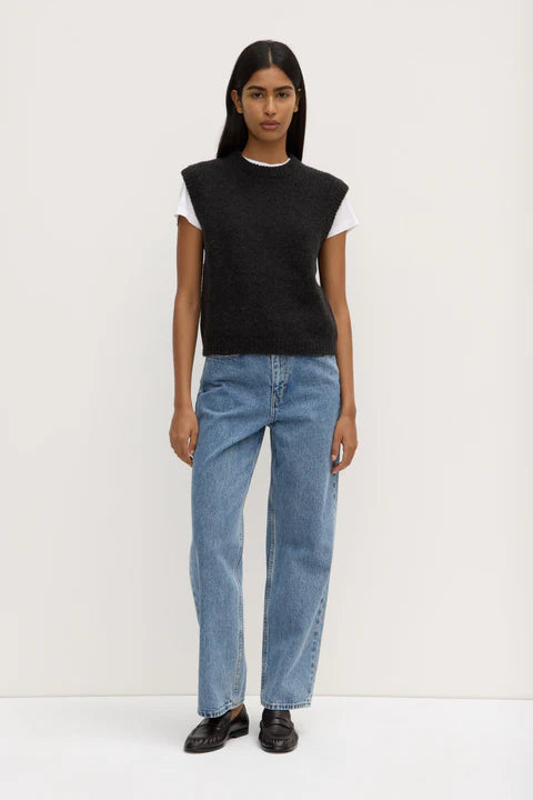 Assembly Label | Everly Knit Vest - Black