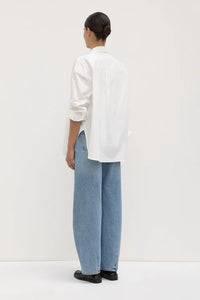 Assembly Label | Marigold Poplin Shirt - White
