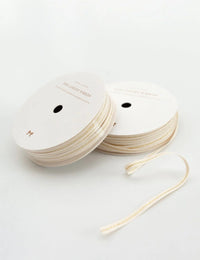 Bespoke Letterpress | Fine Cotton Ribbon with Line