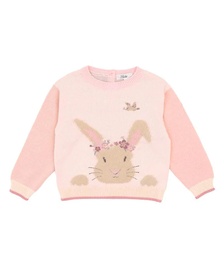 Bebe | Flossy Bunny Knitted Jumper