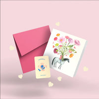 Papernest | Flowers On Horseback Card