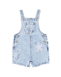Fox & Finch | Grow Wildflower Applique Denim Overall