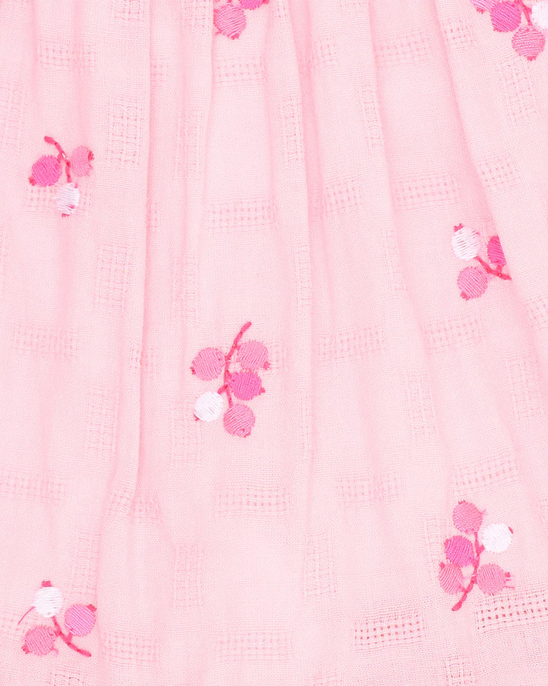 Bebe | Summer Vacay Embroidered Skirt - Pink