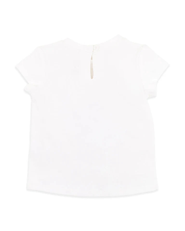 Bebe | Summer Vacay Holiday Stamp Tee