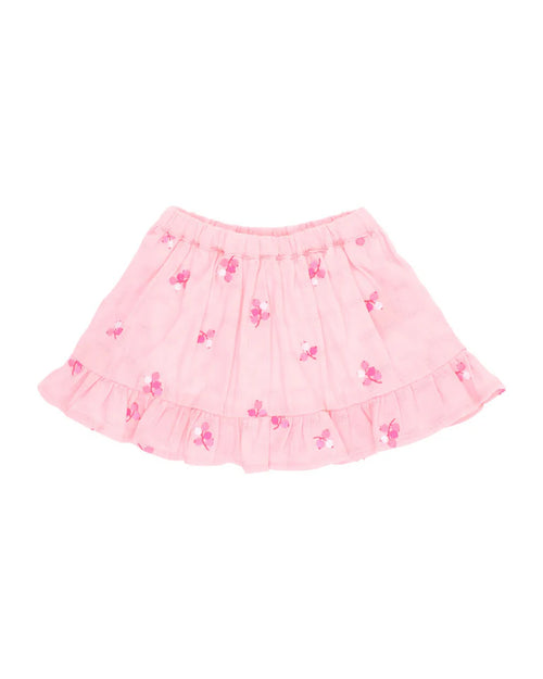 Bebe | Summer Vacay Embroidered Skirt - Pink