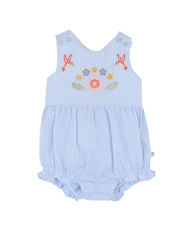 Fox & Finch | Songbird Stripe Embroidered Bodysuit