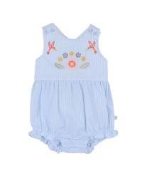 Fox & Finch | Songbird Stripe Embroidered Bodysuit
