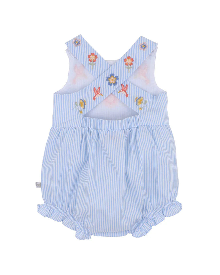 Fox & Finch | Songbird Stripe Embroidered Bodysuit