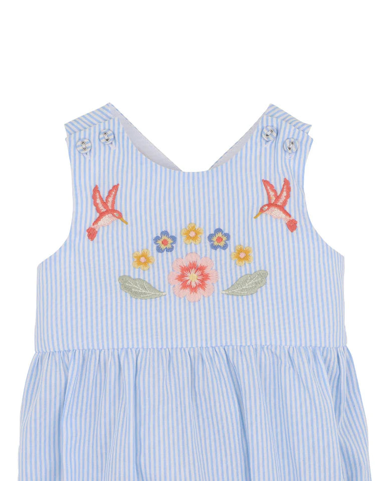 Fox & Finch | Songbird Stripe Embroidered Bodysuit