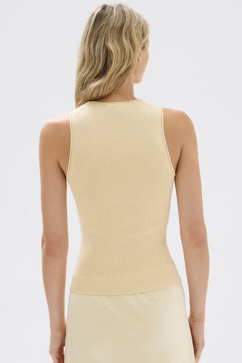 Assembly Label | Faye Knit Tank - Pannacotta