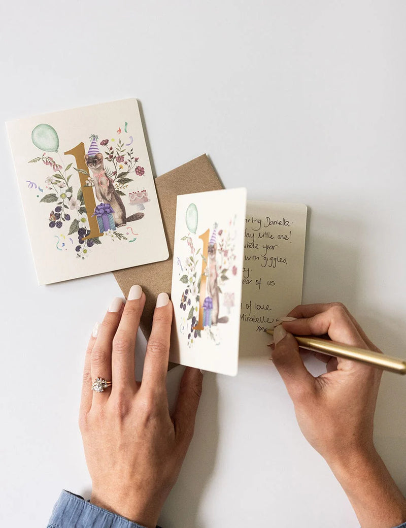Bespoke Letterpress | 1ST BIRTHDAY